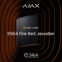 Ajax: EN54 Fire ReX Jeweller per una maggiore flessibilità nelle installazioni professionali di sistemi antincendio
