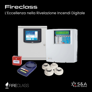 FireClass: L’Eccellenza nella Rivelazione Incendi Digitale