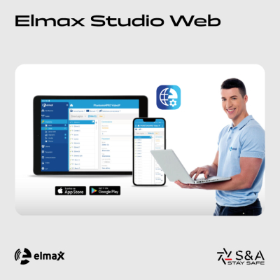 Elmax Studio Web: configurazione delle centrali da PC, tablet e smartphone