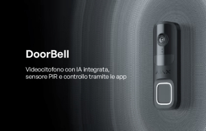 AJAX: DoorBell è disponibile da oggi