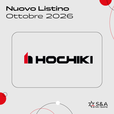 Nuovo Listino Hochiki 01/10/2026