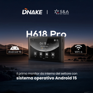 DNAKE H618 Pro: il primo monitor da interno del settore con sistema operativo Android 15