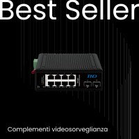 Best Seller: Switch PoE Industriale a 10 Porte