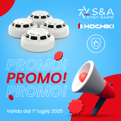 Promozione Speciale Hochiki:🎁Rilevatori di Fumo in Omaggio per la Manutenzione del Tuo Impianto!
