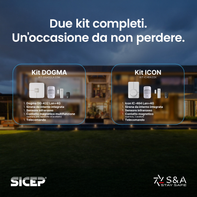 Sicep: Promozione speciale Kit DOGMA e Kit ICON