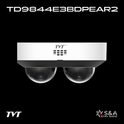Efficienza e Doppia Inquadratura: Telecamera IP Doppia Ottica TVT TD9844E3B