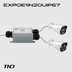 TND Nuovo prodotto: EXPOE1IN2OUIP67 – Extender PoE Gigabit da Esterno