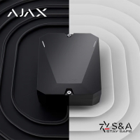 Centrale Ibrida AJAX: loop fibra ridondante, estetica premiata e minimale