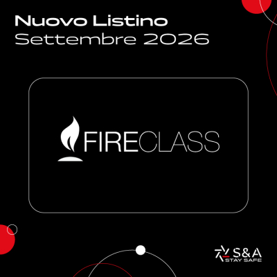 Aggiornamento listino Fireclass