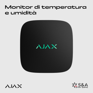 Ajax LifeQuality Lite Jeweller: Monitor wireless di temperatura e umidità