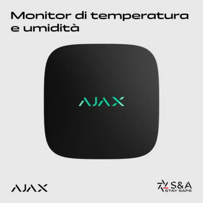 Ajax LifeQuality Lite Jeweller: Monitor wireless di temperatura e umidità