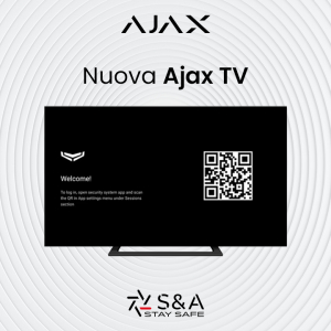 Ajax TV: la videosorveglianza direttamente sullo schermo TV