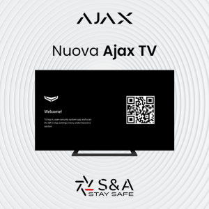 Ajax TV: la videosorveglianza direttamente sullo schermo TV