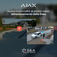 Ajax introduce una nuova funzionalità di analisi video: attraversamento della linea