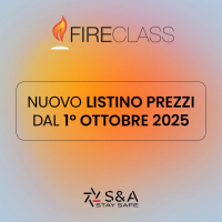 Fireclass: Nuovo Listino Prezzi in Vigore dal 1° Ottobre 2025