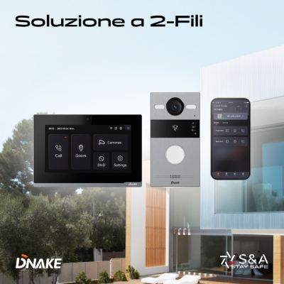 DNAKE 2-Wire: Evoluzione e Semplicità nella Videocitofonia IP
