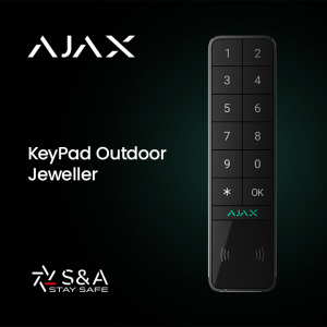 KeyPad Outdoor Jeweller, la prima tastiera Ajax wireless per ambienti esterni
