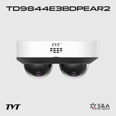 TVT TD9844E3BDPEAR2: tecnologia Dual Lens per una videosorveglianza più estesa