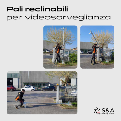 Unistab - Pali Reclinabili per Videosorveglianza: Come Azzerare i Rischi in Quota e Raddoppiare i Margini sulle Manutenzioni