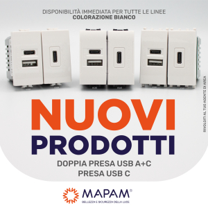 MAPAM - Nuovi prodotti