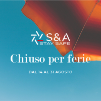 S&amp;A informa: ☀️ chiusura estiva ☀️