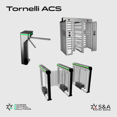 ACS - Varchi e Tornelli di Sicurezza: Regolazione Intelligente dei Flussi e Protezione Totale