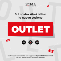 È ufficiale: sul nostro sito è attiva la nuova sezione OUTLET!
