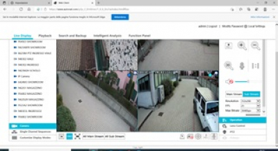 Accesso a XVR/NVR da web browser e Autonat con Microsoft Edge