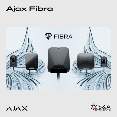 Ajax Fibra: nuove possibilità per gli impianti di sicurezza cablati