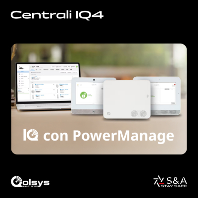 Qolsys Centrali IQ4: La sicurezza più intelligente inizia qui
