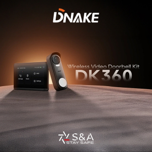 Dnake: Kit Videocitofonico DK360 con Wi-Fi HaLow!