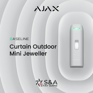 Ajax: Curtain Outdoor Mini Jeweller: scoprite l’intrusione prima che lasci il minimo segno