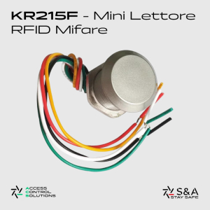 Integrazione Invisibile e Design Minimalista: Il Mini Lettore RFID Mifare a Bottone per il Controllo Accessi Evoluto