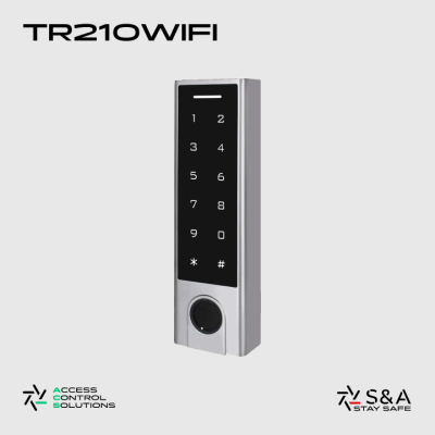 TR210WIFI - Terminale di Controllo Accessi Standalone con Gestione Remota via App