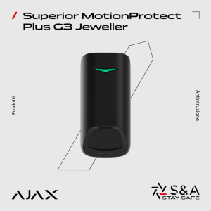 Ajax Rilevatore di movimento wireless Superior MotionProtect Plus G3 Jeweller sarà presto disponibile