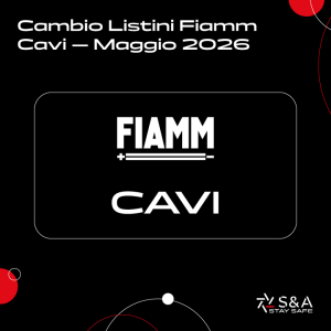 Fiamm - Cavi: Cambio Listini prezzi Maggio 2026
