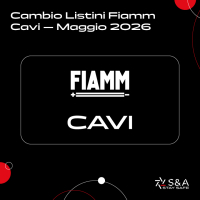 Fiamm - Cavi: Cambio Listini prezzi Maggio 2026