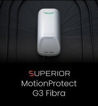 Scopri AJAX Superior MotionProtect G3 Fibra