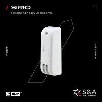 SIRIO Tripla tecnologia + Accelerometro: L'esterno non è più un problema