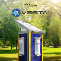 Torre VESTA – Sorveglianza remota senza cavi né collegamento elettrico⚡