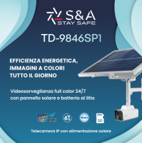 TD9846SP1BAG4WR2: la telecamera che ridefinisce il concetto di sorveglianza indipendente