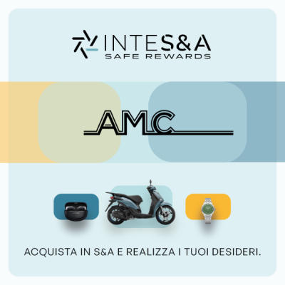 🎁Abbiamo un'ottima notizia per te! Acquista AMC Elettronica, INTESA ti premia!🎁